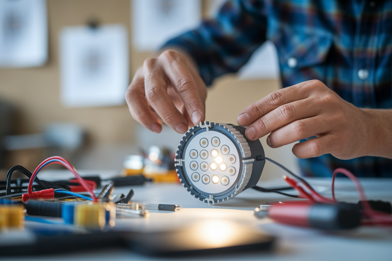 Schéma Montage LED : Guide Électrique Complet pour Installation Simple