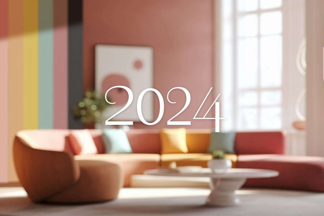 Couleurs Tendance Décoration 2024 : Les Nouveautés pour Votre Salon