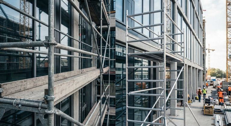 Echafaudage : plutot acier ou alu ?