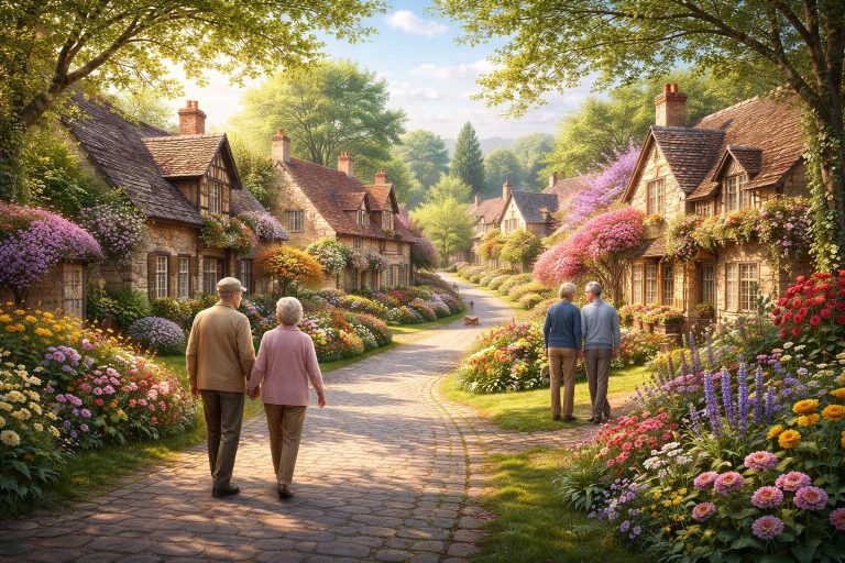 village-pittoresque-maison-fleurs-seniors