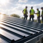 toit-bac-acier-soleil-nuages