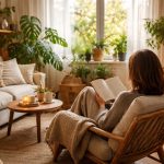 coussins-plantes-lumiere-fauteuil-livre