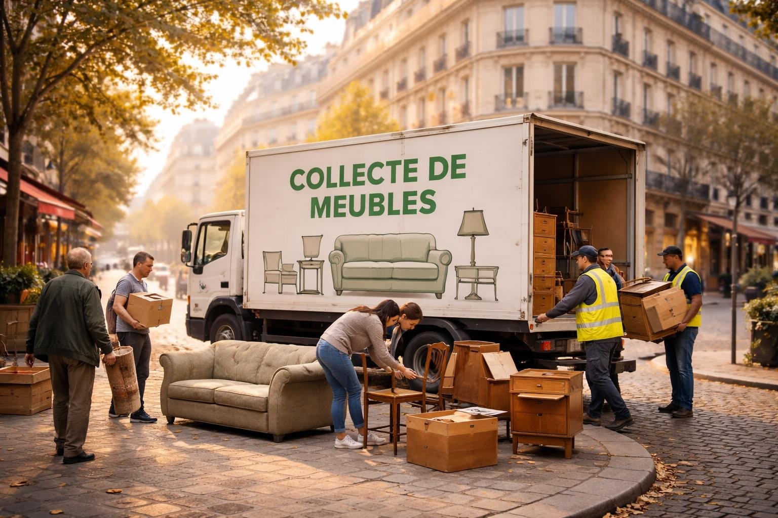 camion-collecte-meubles-rue-parisienne