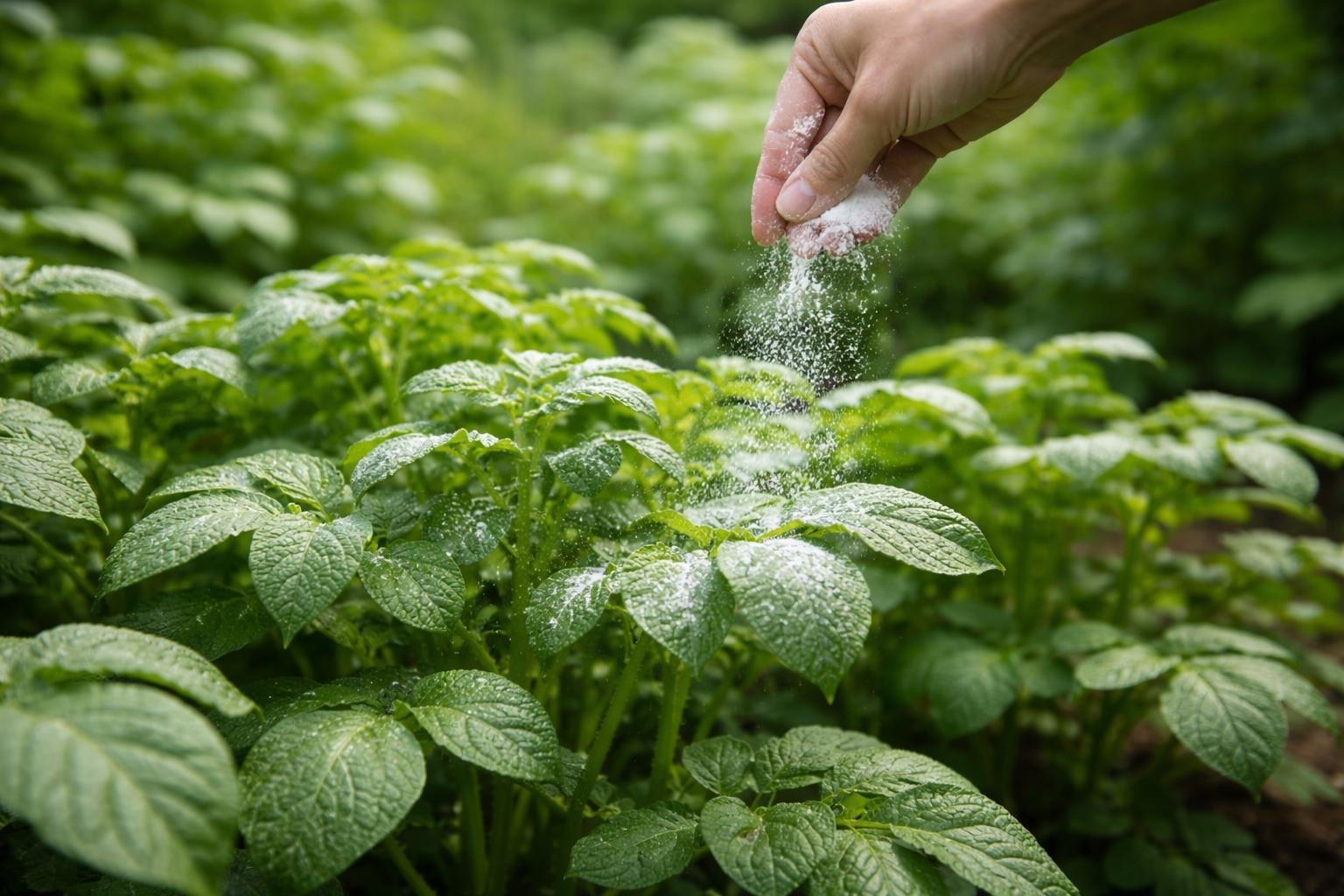 jardin-verdoyant-plantes-bicarbonate-texture