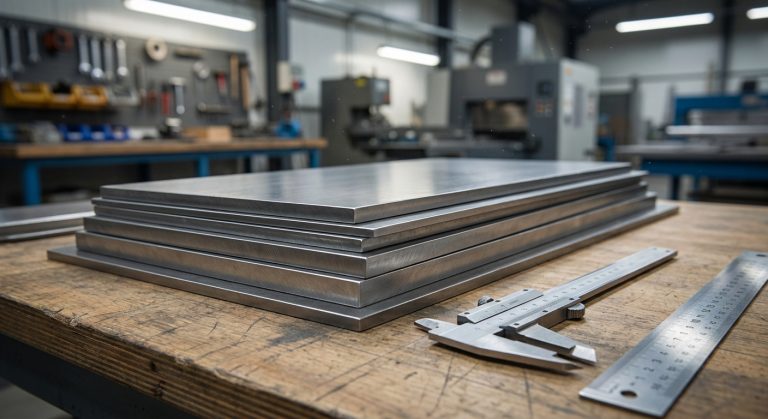 Tôle acier sur mesure : épaisseurs, usages et critères de choix pour vos projets de bricolage