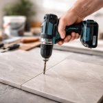 main-perceuse-carrelage-elegant-moderne