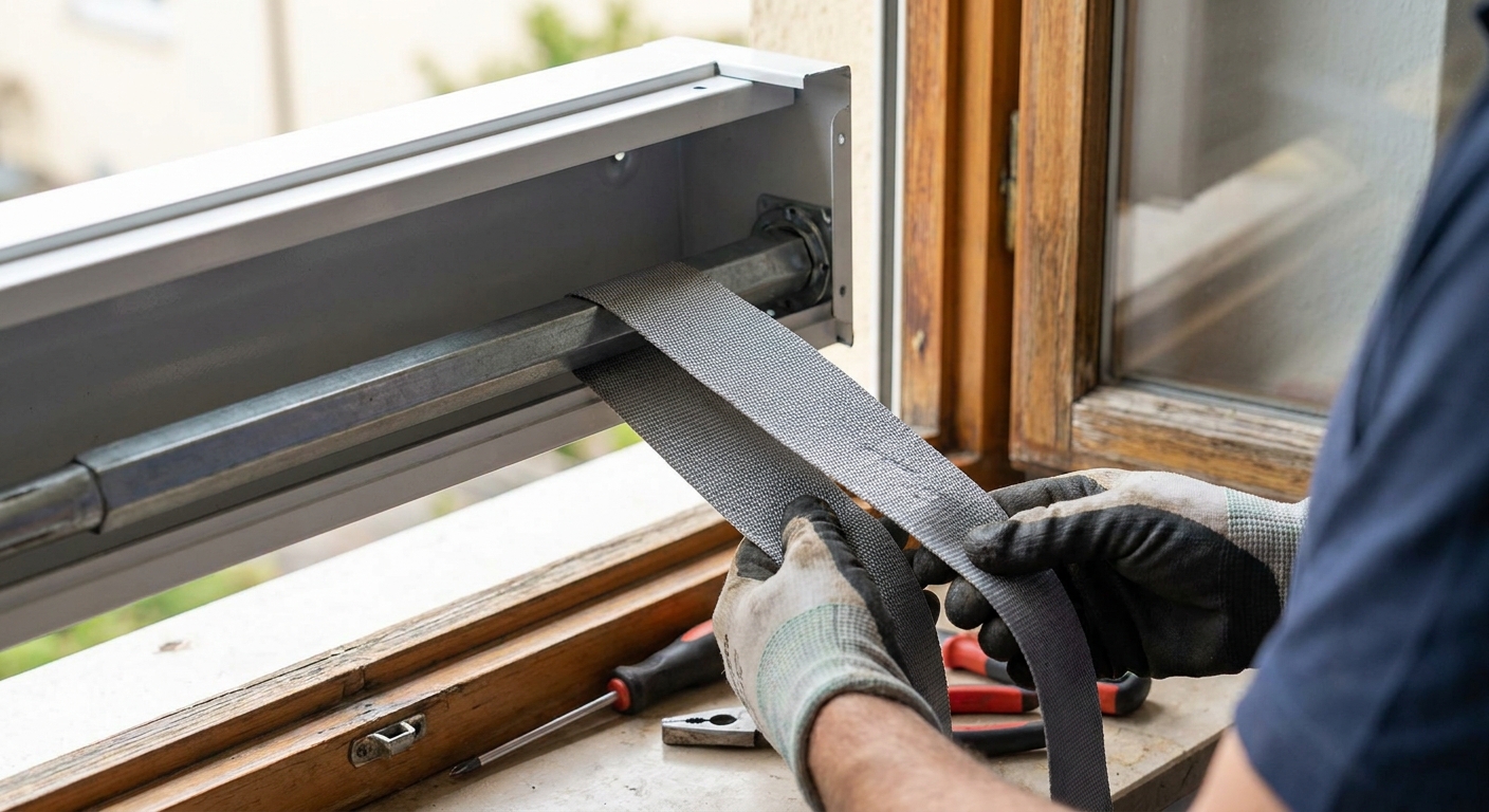 Comment remplacer les attaches de tablier d'un volet roulant : guide pratique étape par étape